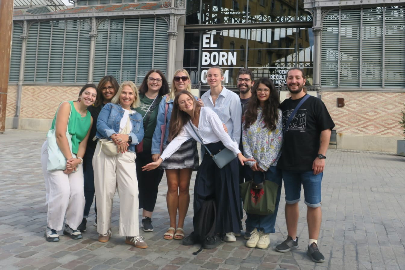 Excursión al Borne con los estudiantes