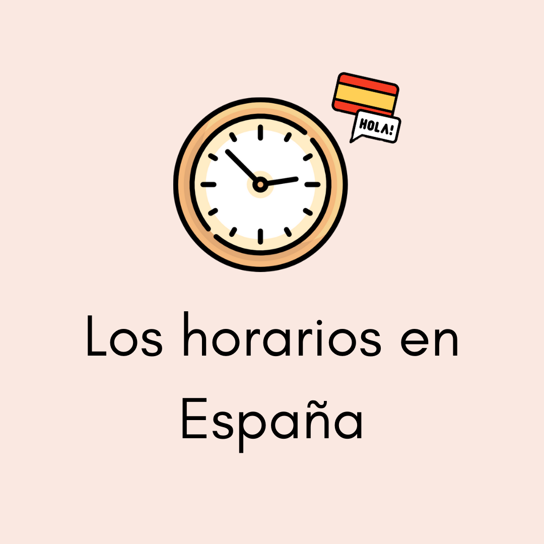 Los horarios en España