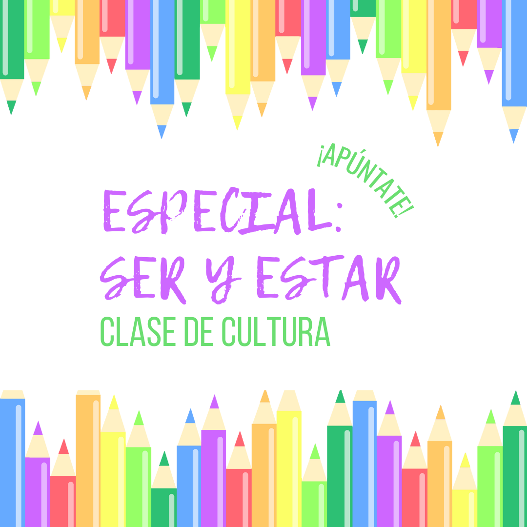 Clase de cultura especial ser y estar