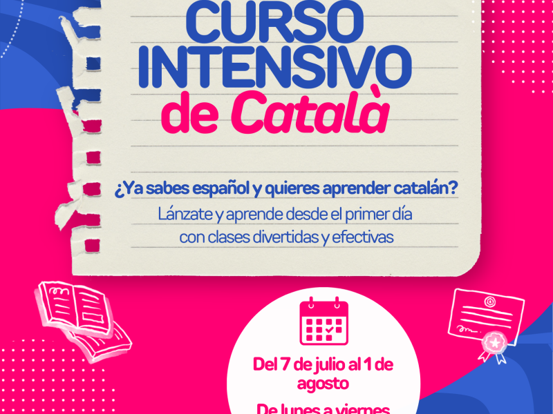2025 POSTER Dime_curso intensivo de catalán