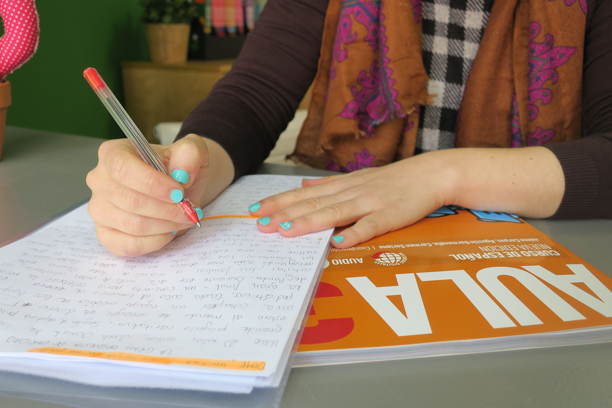 Preparando la clase de español