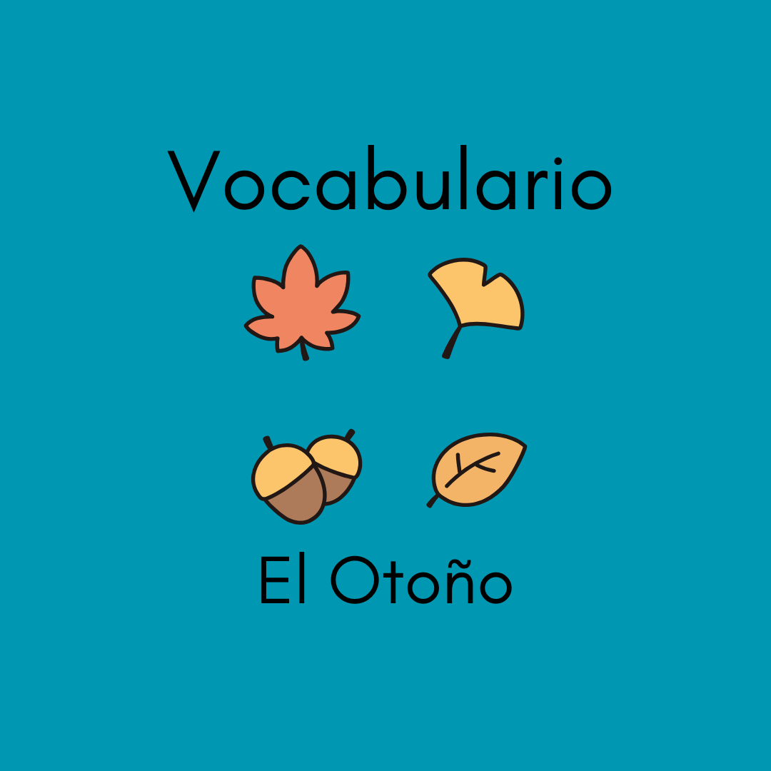 Vocabulario de Otoño en español