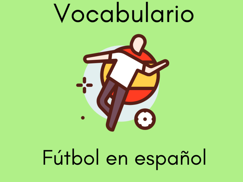 Vocabulario fútbol en español